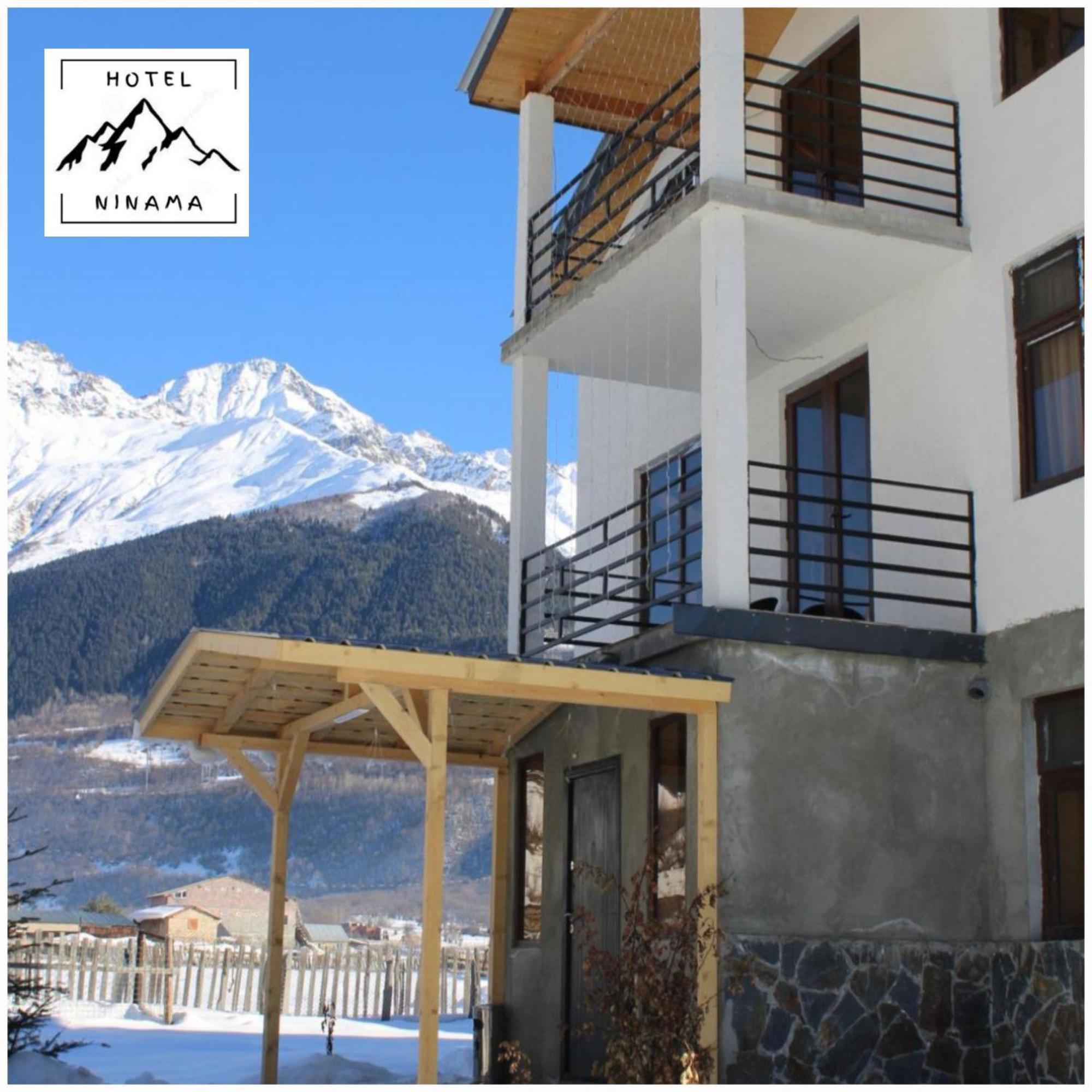 Hotel Ninama à Mestia Extérieur photo